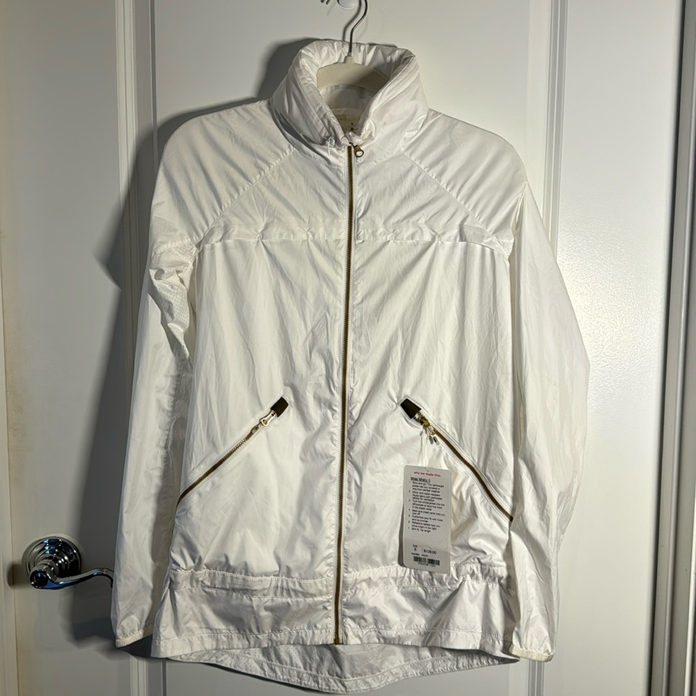 BNWT Lululemon Miss Misty II Pullover Jacket Windbreaker Size 6